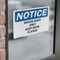 Signmission Office Staff Only Keep Door Closed, 5 in W x Rectangle, Vinyl Decal OS-2PACK-NS-D-35-L-16952 - alternate 6